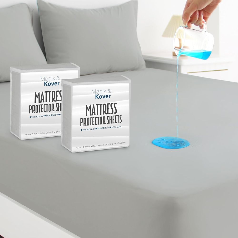 Mattress Protector Waterproof - Twin Size Waterproof Mattress Protector with