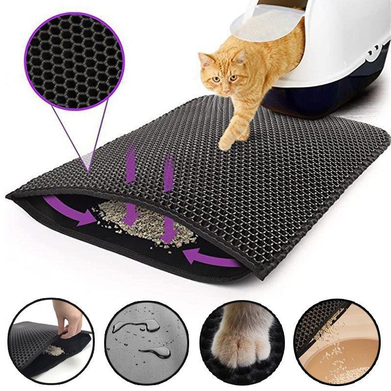 Mattress Protector Waterproof - Pet Cat Litter Mat Waterproof Double
