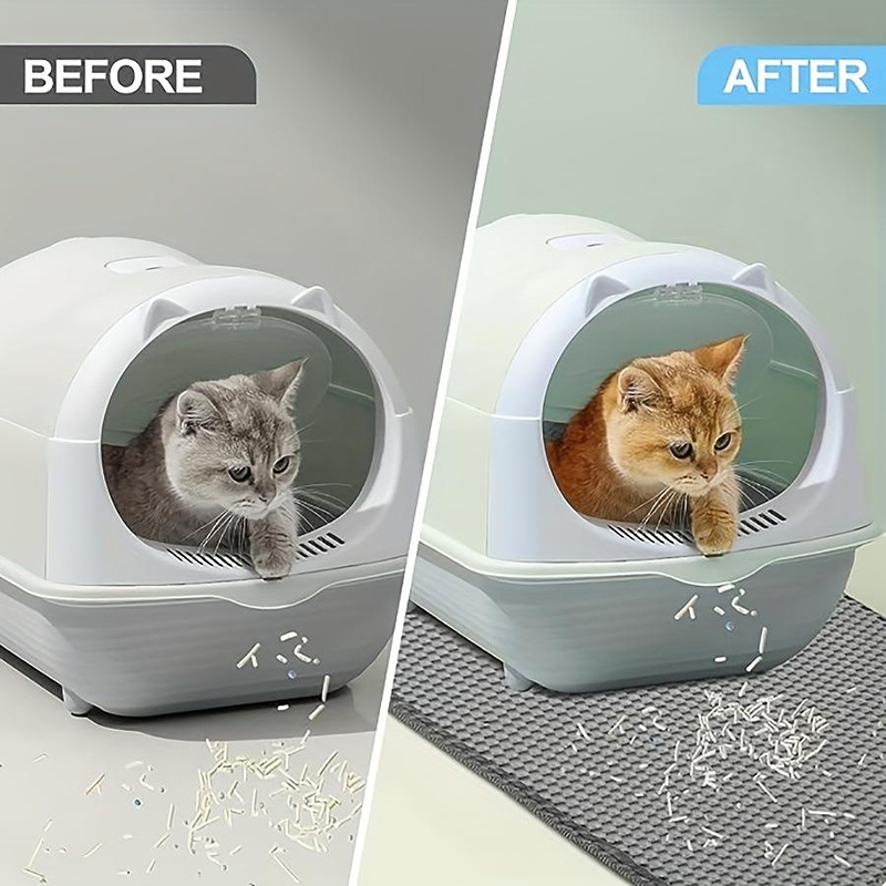 Cat Litter Mat 2-Layer Design  - Mattress Protector Waterproof recension och pris