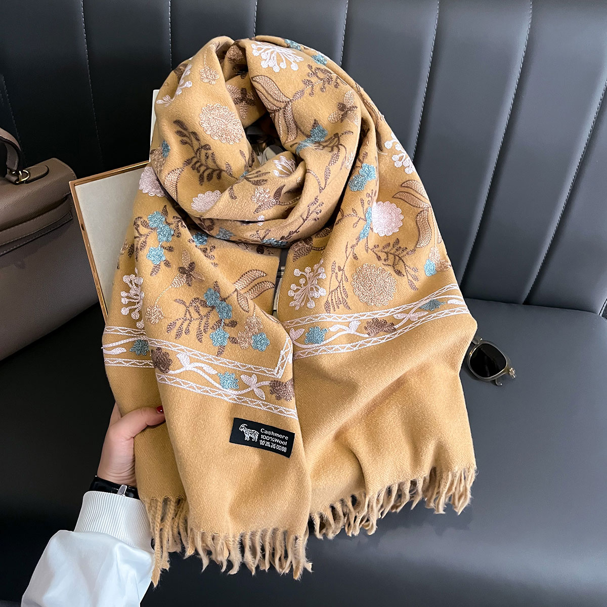 New Winter Warm Cashmere Scarf - Home Textiles Blanket recension och pris