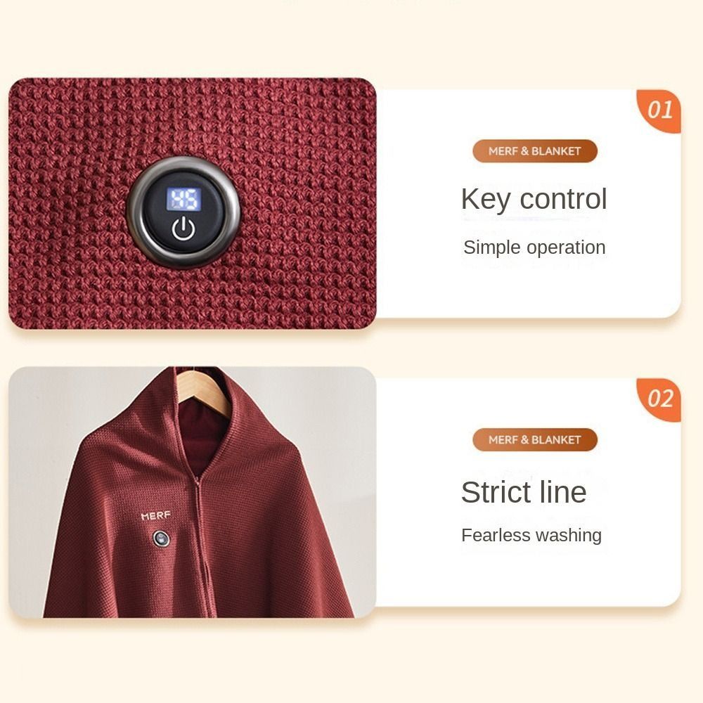 Fashion Wearable USB Electric  - Home Textiles Blanket recension och pris