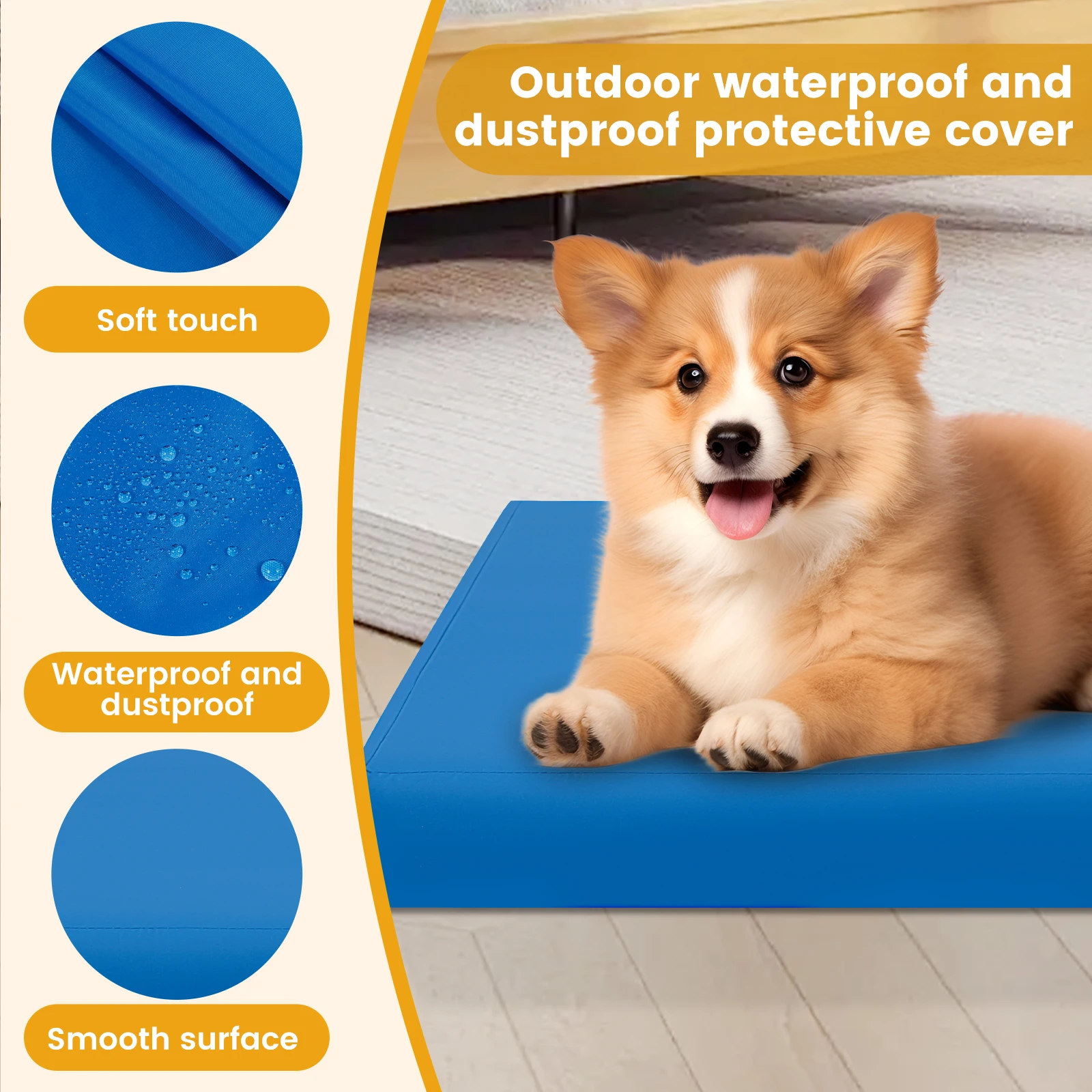 Dog Bed Cover Oxford Cloth Wat - Mattress Protector Waterproof recension och pris