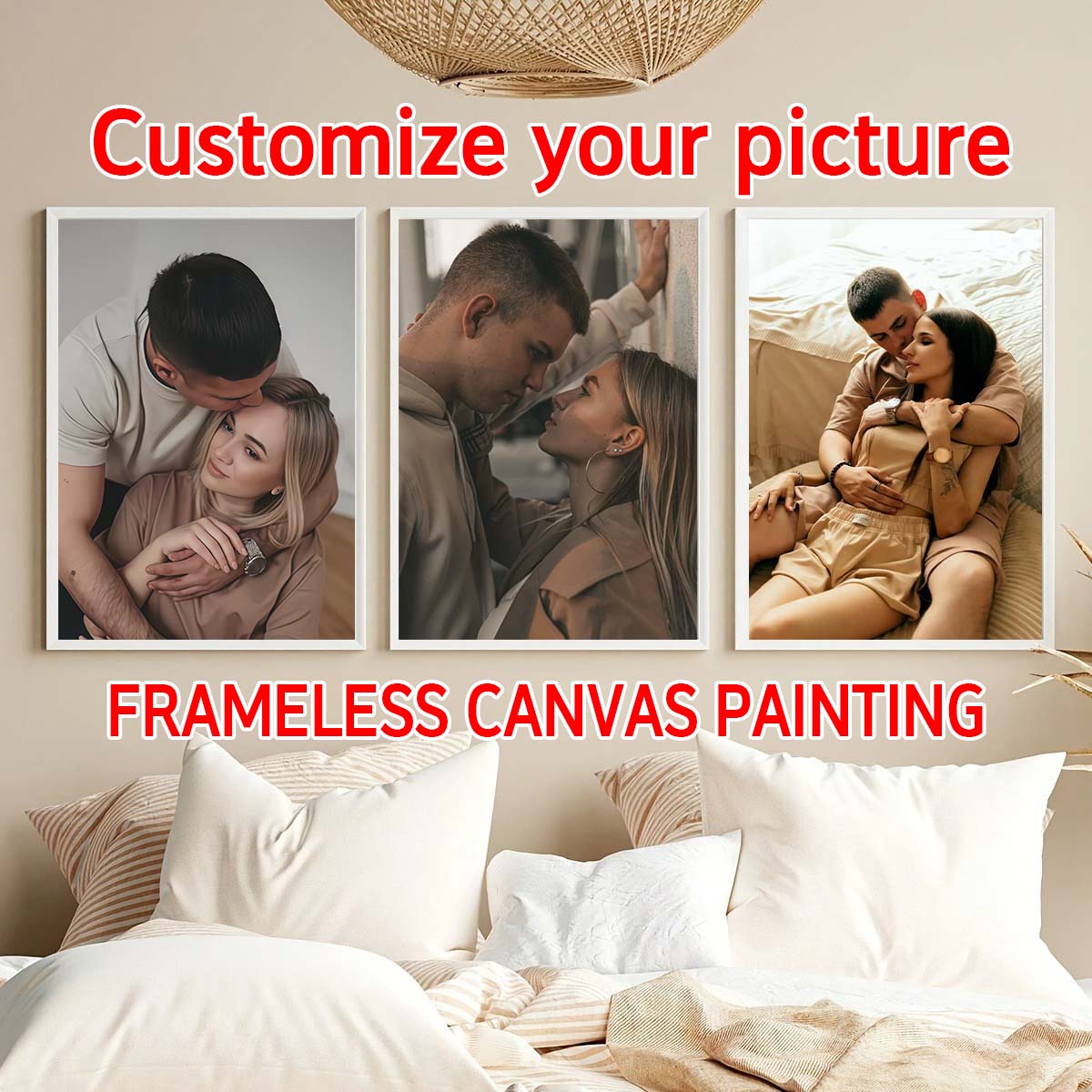 Triptych - 2D custom photo woo - Home Of Textiles recension och pris