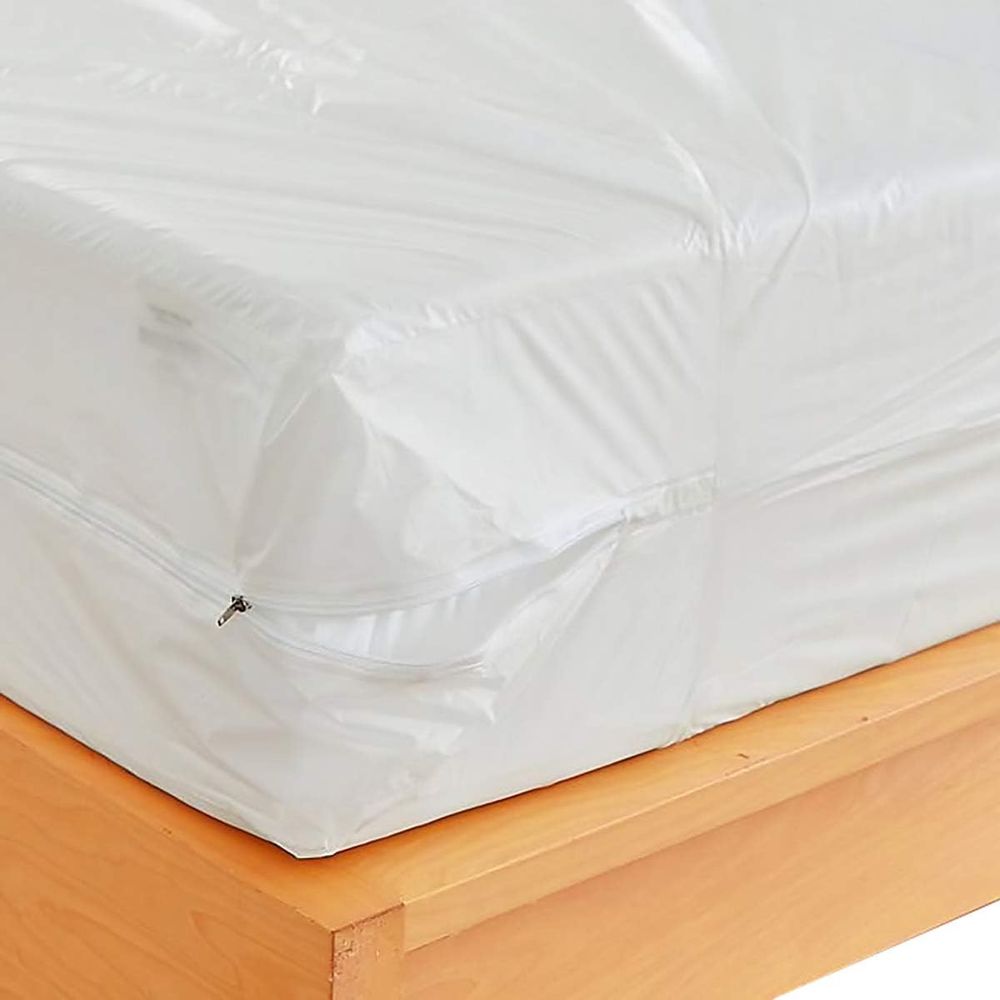 Zippered Plastic Mattress Prot - Mattress Protector Waterproof recension och pris