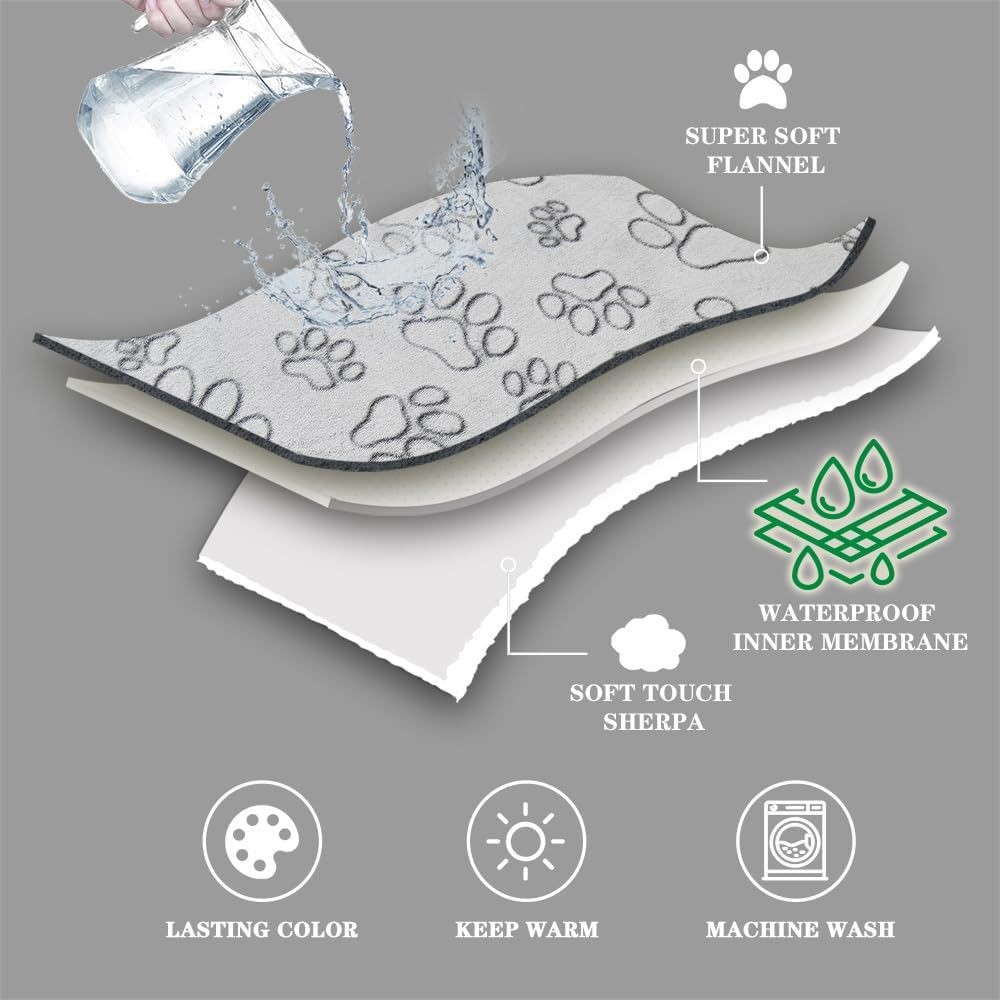 Pet Blanket Waterproof Flannel - Mattress Protector Waterproof recension och pris