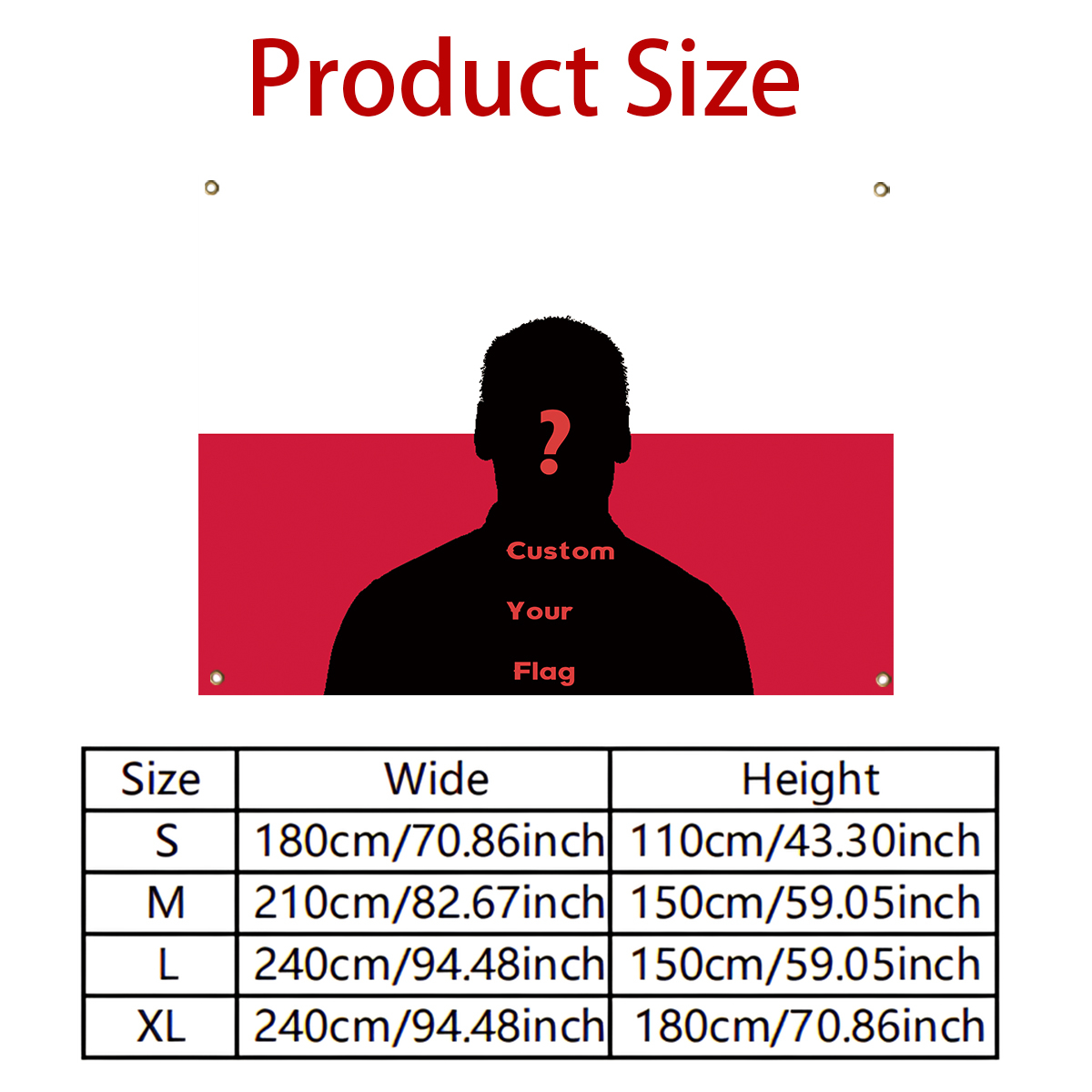 1Pc Custom Photo Polyster Flag - Home Of Textiles recension och pris