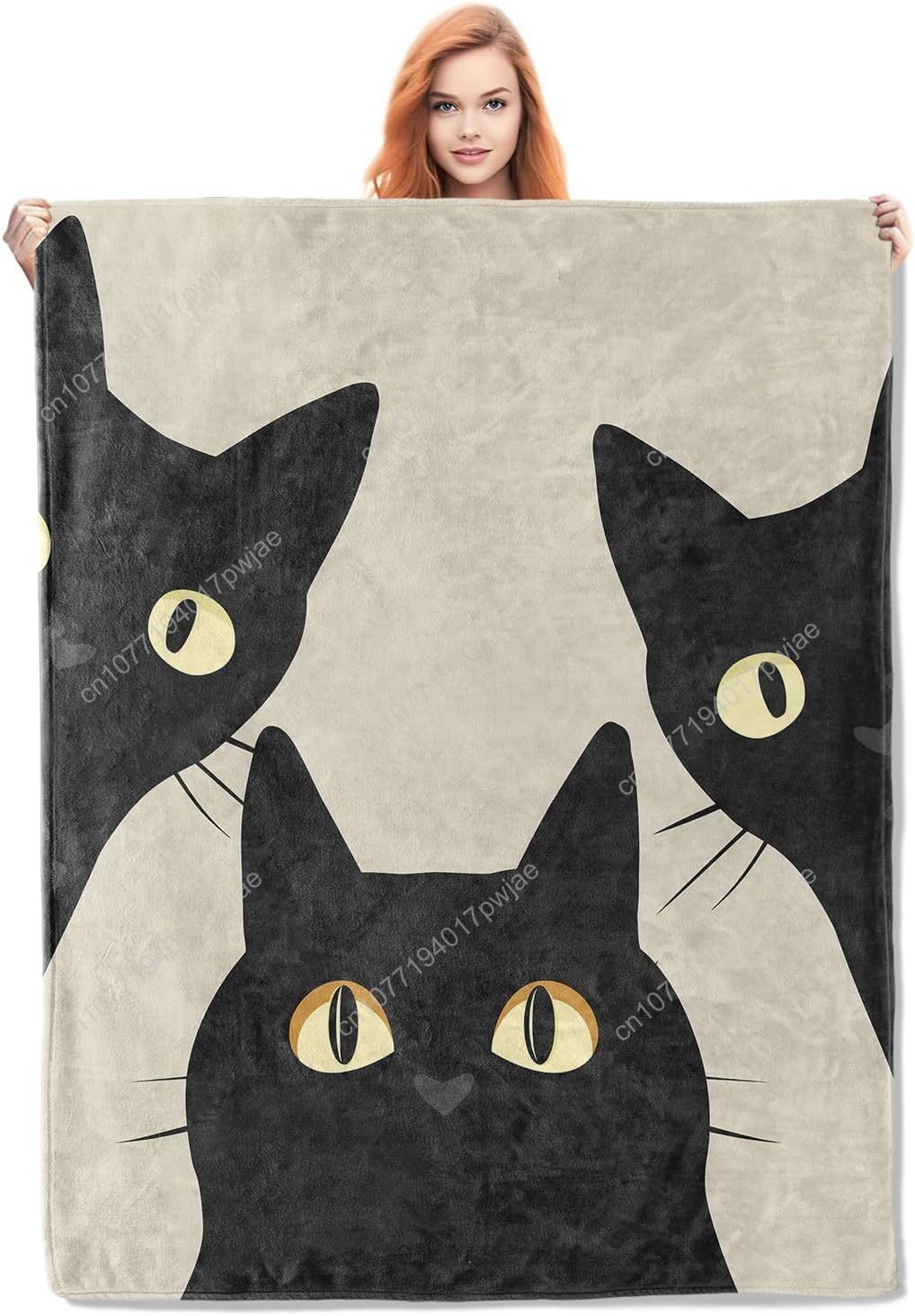 Funny Cat Blanket Gifts for Wo - Home Textiles Blanket recension och pris