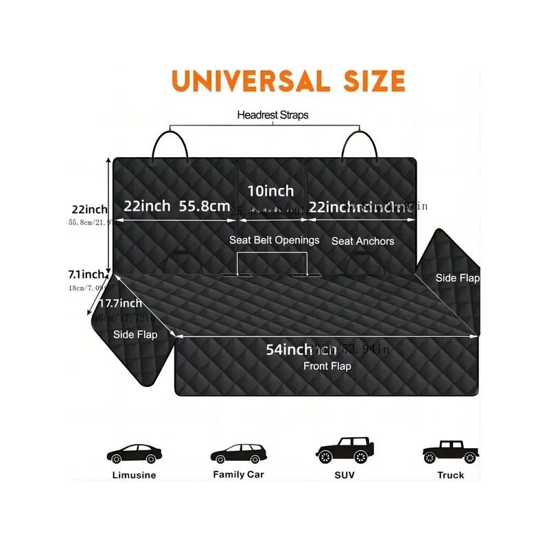 Dog Car Seat Cover Pet Travel  - Mattress Protector Waterproof recension och pris