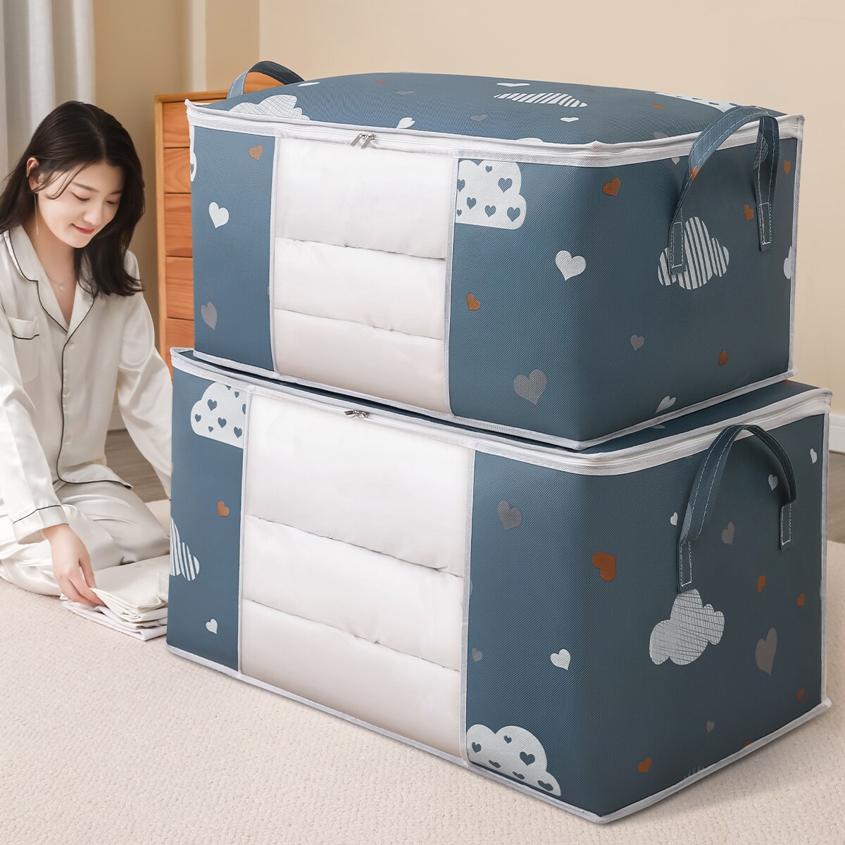 Large Capacity Clothes Storage - Home Textiles Blanket recension och pris